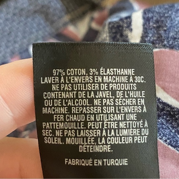 Ted Baker London Mens 34R Khaki Chino Cotton Blend Modern Pants - Picture 5 of 8